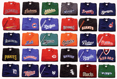 all baseball team jerseys